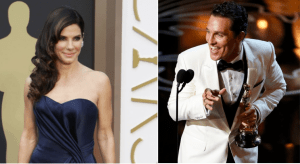 Oscar 2014 -- Sandra Bullock, Matthew McConaughey