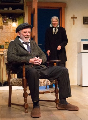 David Howey and Beth Dixon in Outside Mullingar (Philadelphia Theatre Company)