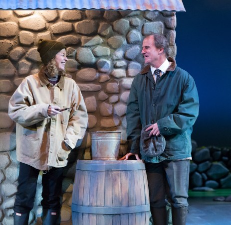 Kathleen McNenny and Anthony Lawton in Outside Mullingar (Philadelphia Theatre Company)