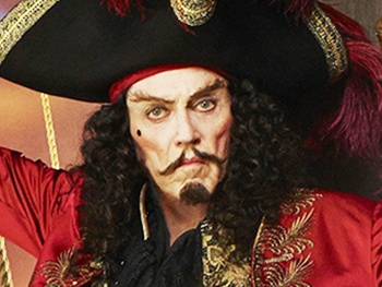 Christopher Walken as Captain Hook