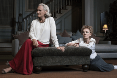 Glenn Close and Lindsay Duncan in A Delicate Balance