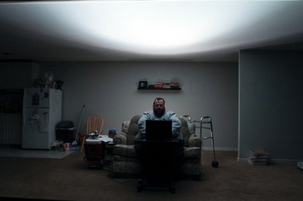 Scott Greer in The Whale at Theatre Exile