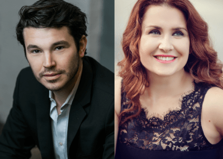 John Viscardi and Kimberly Christie, featured in The Chocolate Soldier (Concert Operetta Theater)