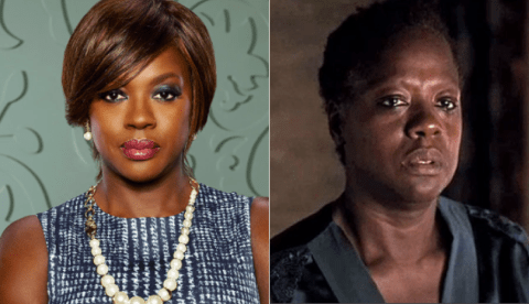 Annalise & Anna Mae -- Viola Davis as the two sides of Ms. Keating