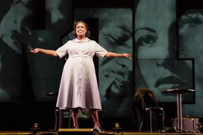 Showstopping: Angela Brown as Addie in Charlie Parker's Yardbird at Opera Philadelphia (Photo by Dominic Mercier)