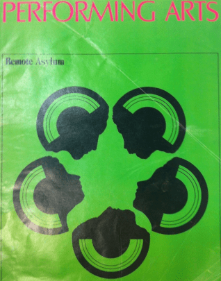 Program for Mart Crowley's Remote Asylum at the Ahmanson Theatre