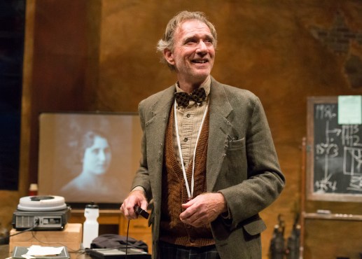 Peter DeLaurier in Underneath the Lintel at Lantern Theater. (Photo by Mark Garvin)