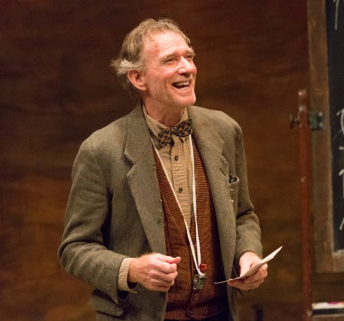 Peter DeLaurier in Underneath the Lintel at Lantern Theater. (Photo by Mark Garvin)