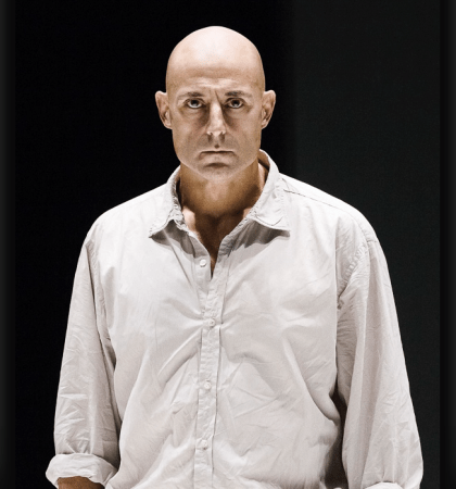 Mark Strong in A View from the Bridge. (Photo by Jan Versweyveld)