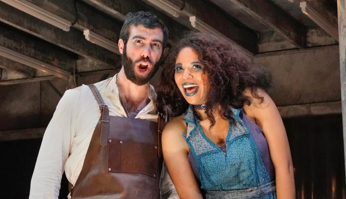 Sweeney Todd - Sweeney-Vartan Gabrielian and Mrs Lovett-Amanda Lynn Bottoms 2